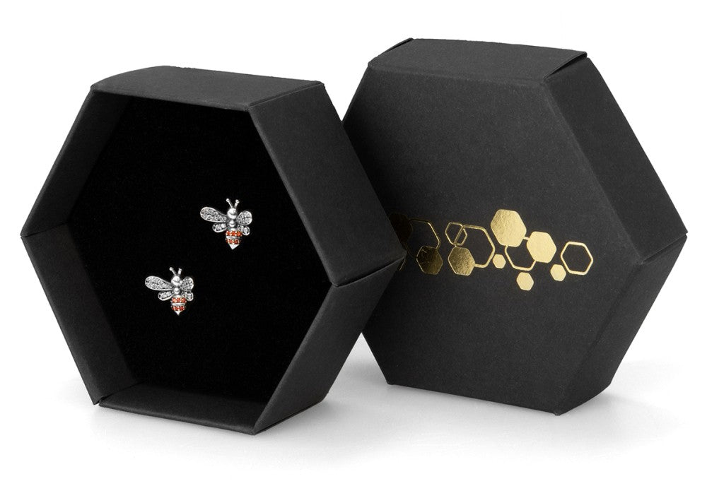 Örhängen glitterbi