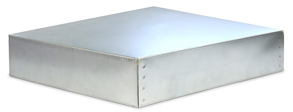 Plåttak rakt 505 x 505 mm