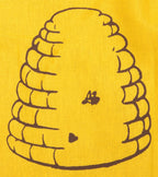Tygpåse gul "halmkupa"