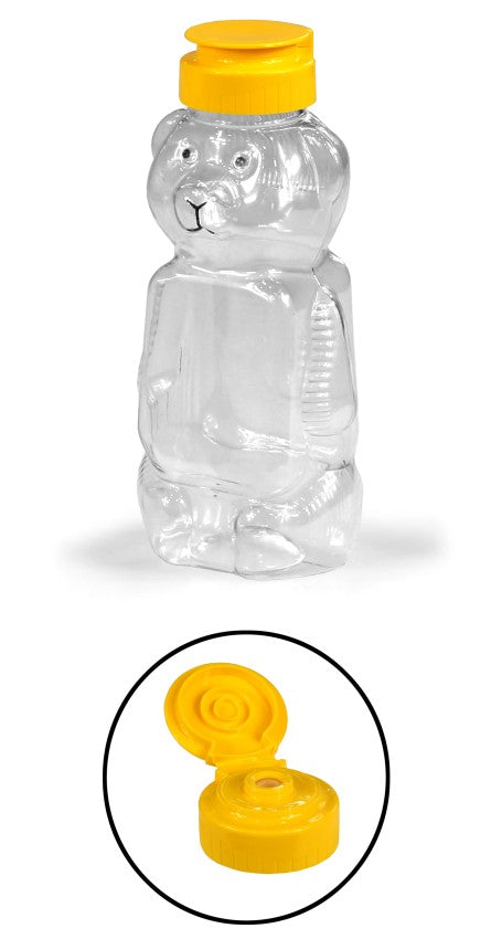 Klämflaska Björn 450 ml