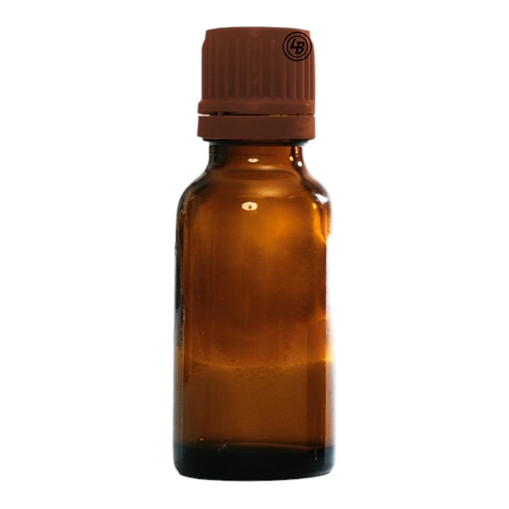 Droppflaska glas 20 ml brun