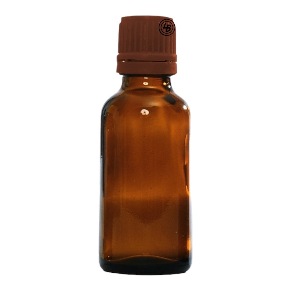 Droppflaska glas 30 ml brun