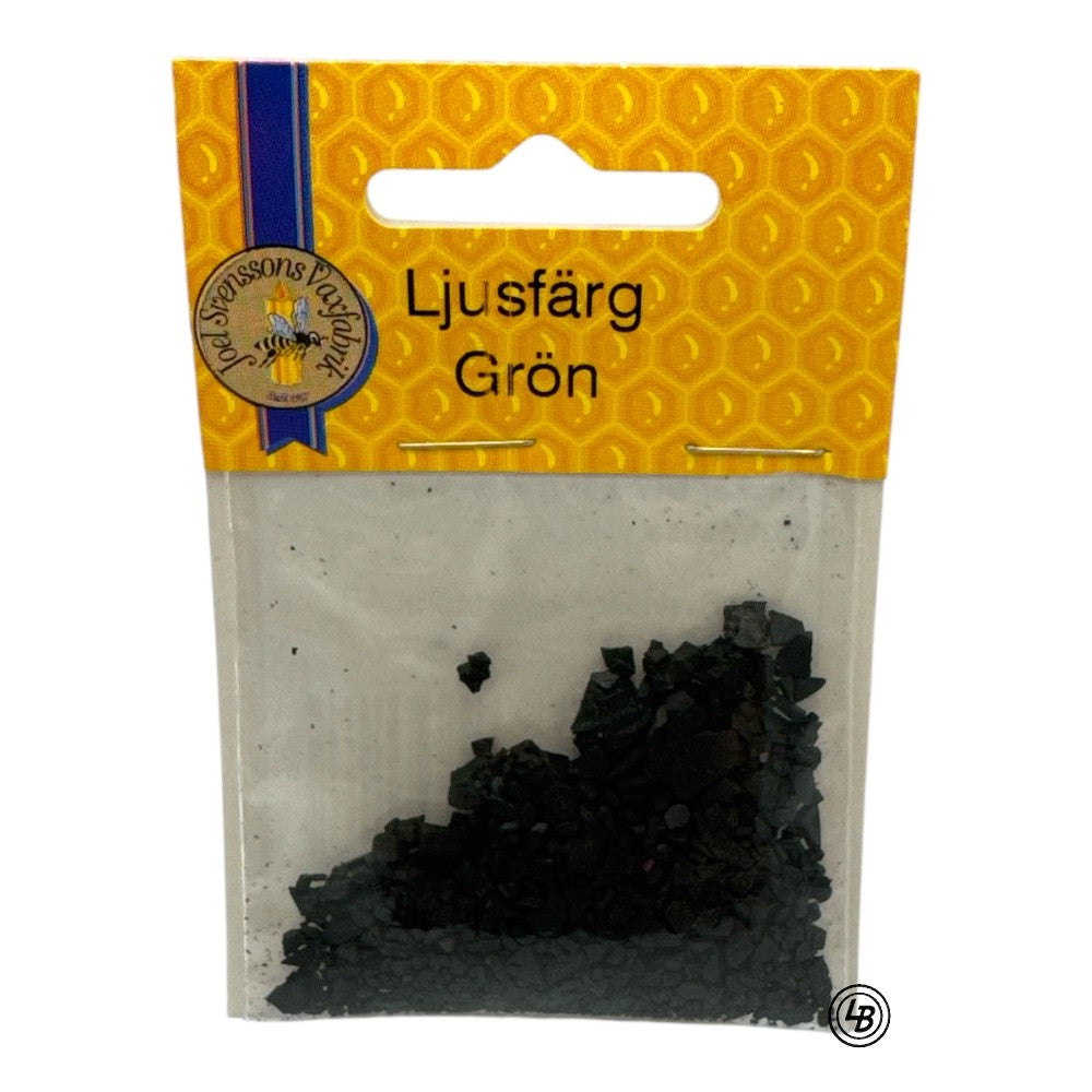 Ljusfärg, Grön