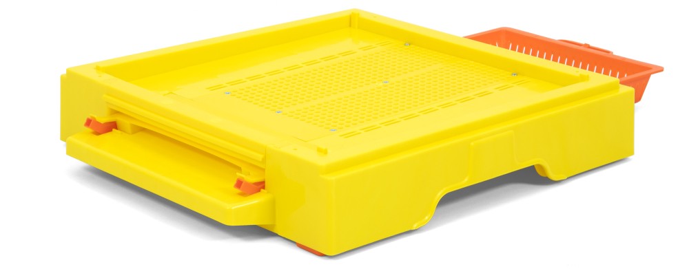 Pollenbotten Lågnormal plast 42 x 42