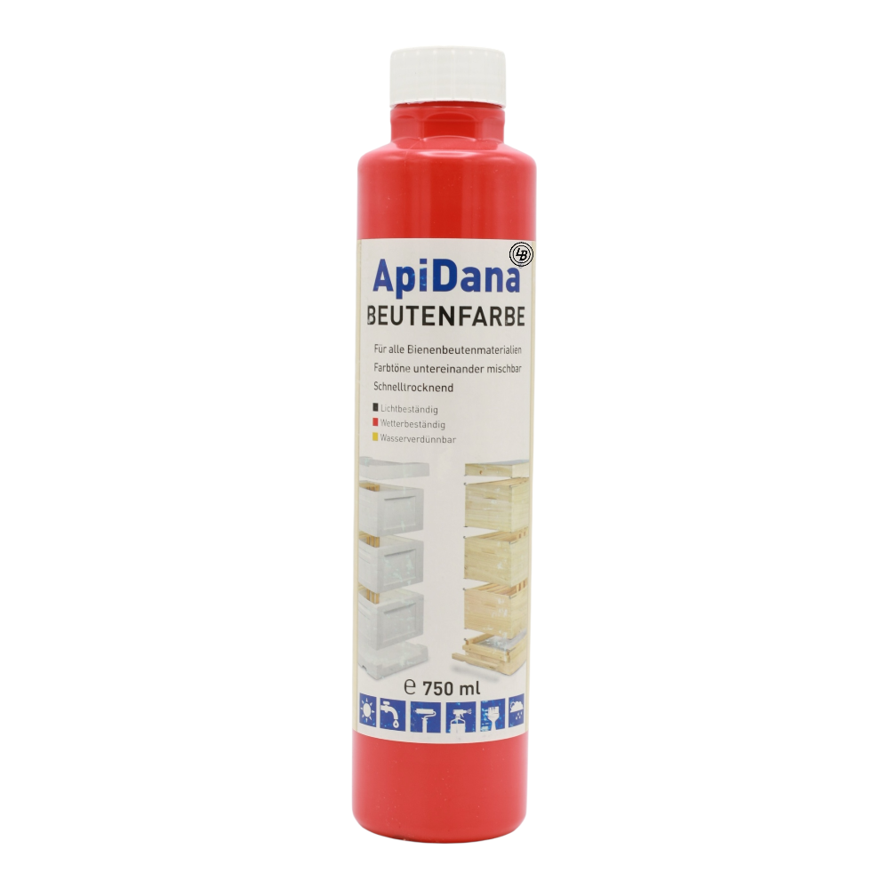 ApiDana® Kupfärg 750 ml röd