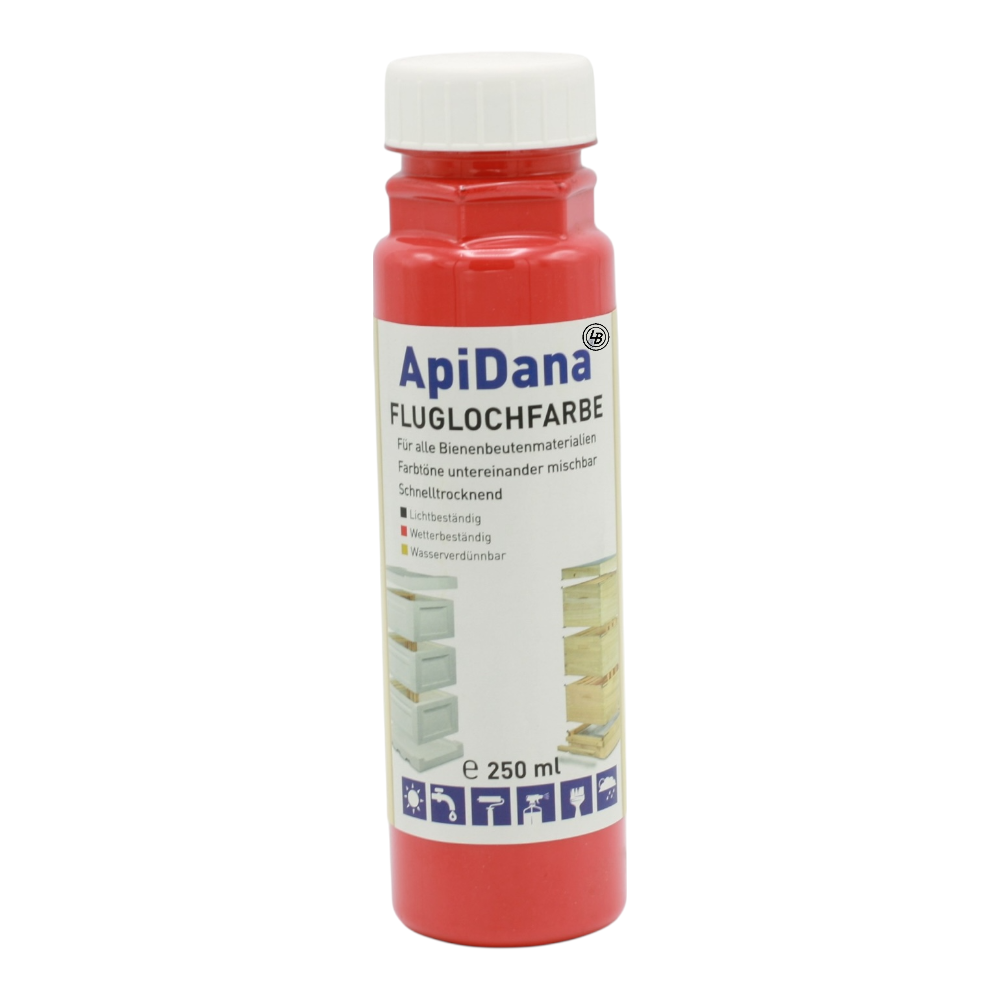 ApiDana® Flusterfärg 250 ml röd