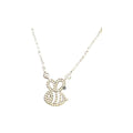 Halssmycke bimotiv silver