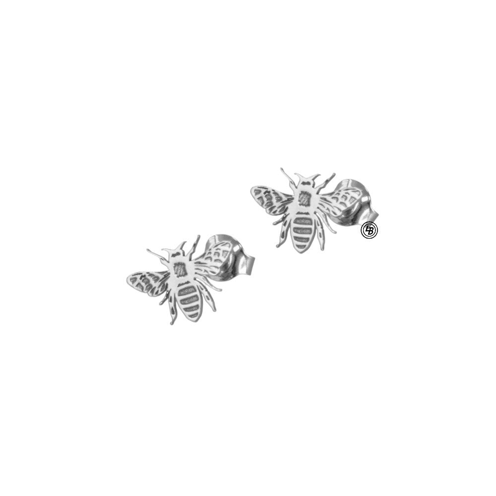 Örhänge bi, silver
