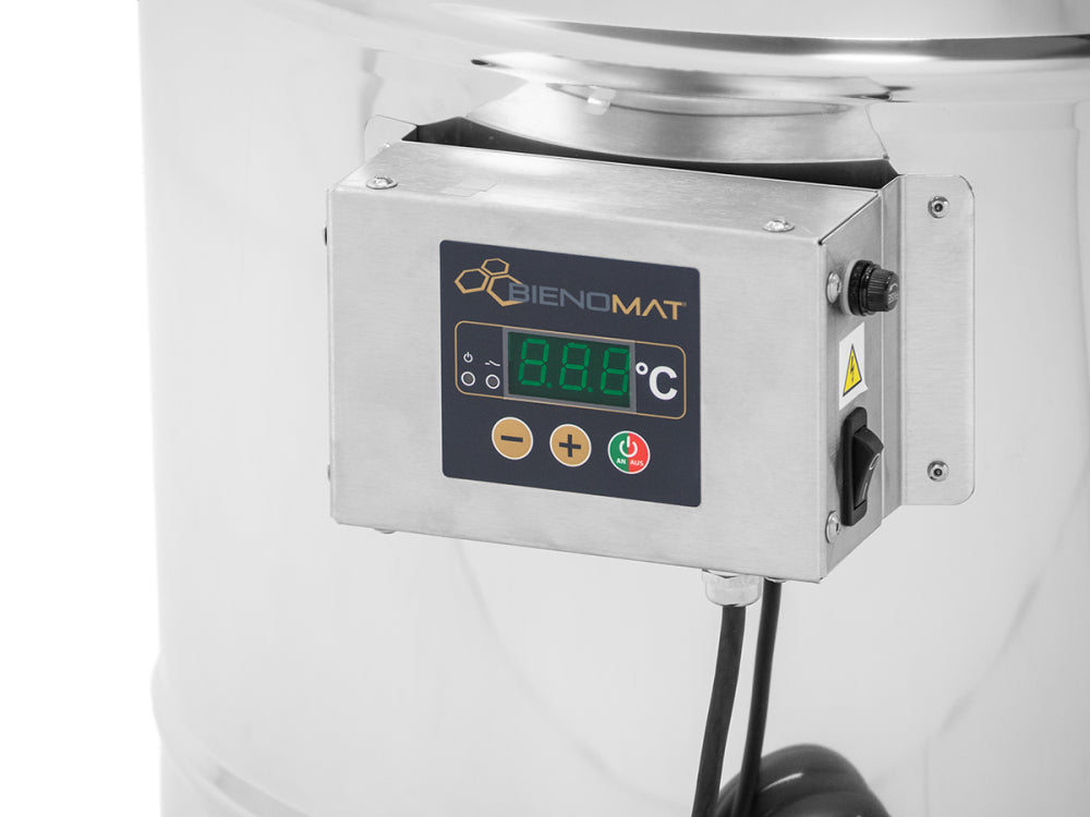 Omrörare 100kg dubbelmantlad med värmeaggregat 230V