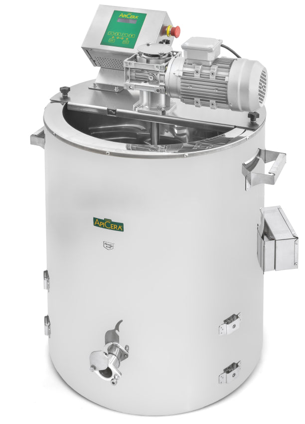 Omrörare 180kg dubbelmantlad helautomatisk 230V
