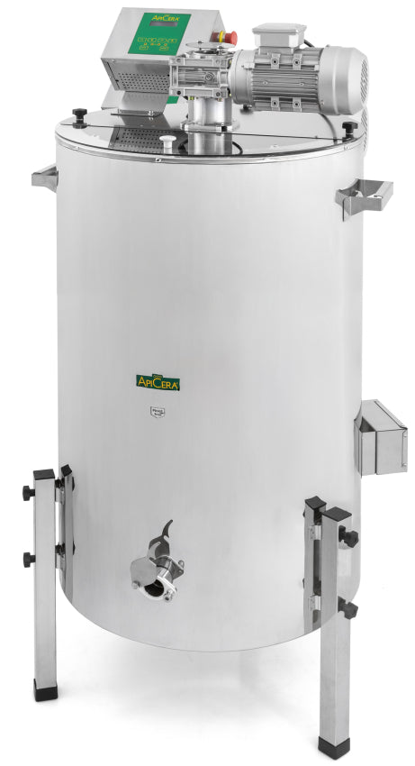 Omrörare 250kg dubbelmantlad helautomatisk 230V